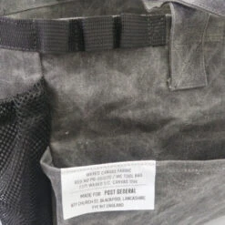 Post General Waxed Canvas Tool Bag Rectangle - Grey -Campsite equipment 03 fe0e8f2e 14bc 4223 987e 59ef3853dabb