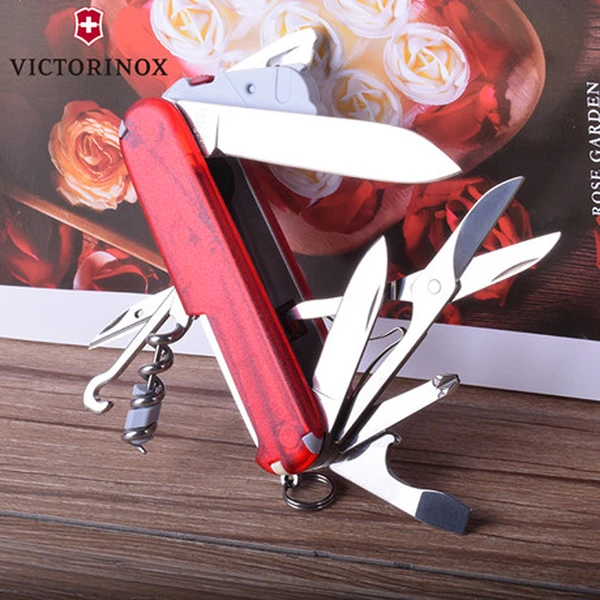 Victorinox Traveller Lite - Red Transparent 6 Victorinox Traveller Lite - Red Transparent - Image 4