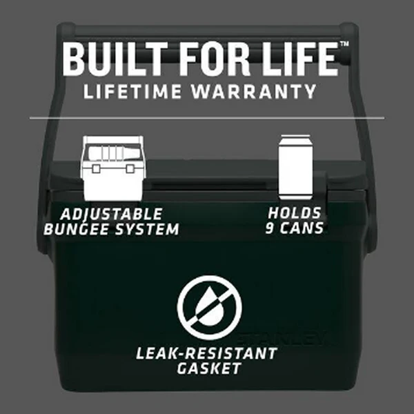 Stanley Adventure Cooler 7QT Green 6 Stanley Adventure Cooler 7QT Green - Image 4