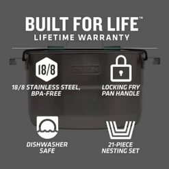 Stanley Adventure Full Kitchen Base Camp Cooking Set -Campsite equipment 10 02479 025 8