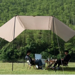 Adventurer Tanxianzhe Waterproof Awning Anti-tearing Sunshade Tarp Outdoor Camping Tan 25 Adventurer Tanxianzhe Waterproof Awning Anti-tearing Sunshade Tarp Outdoor Camping Tan -Campsite equipment 11 23872ff9 dbca 4aa7 8244 fdb19684ebea