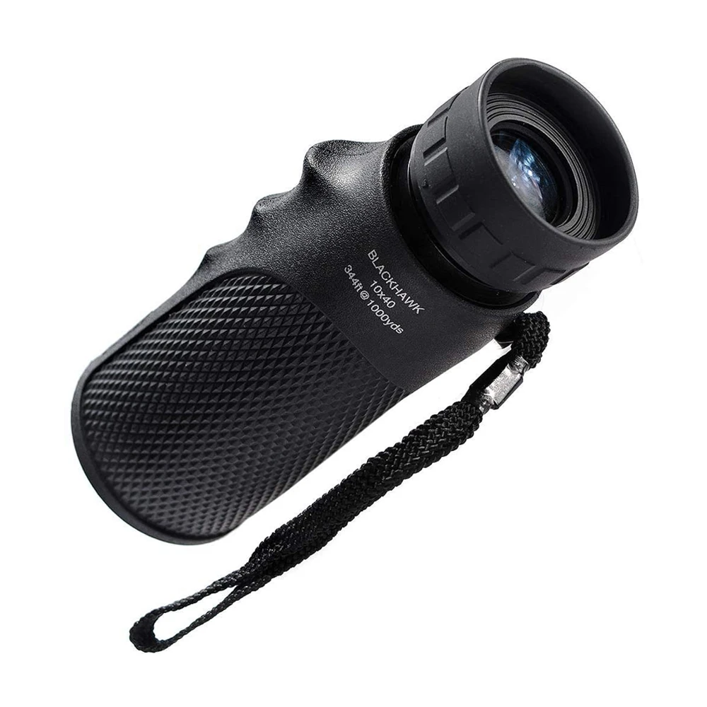 Barska 10x40mm WP Blackhawk Monocular Matte Black 5 Barska 10x40mm WP Blackhawk Monocular Matte Black - Image 3