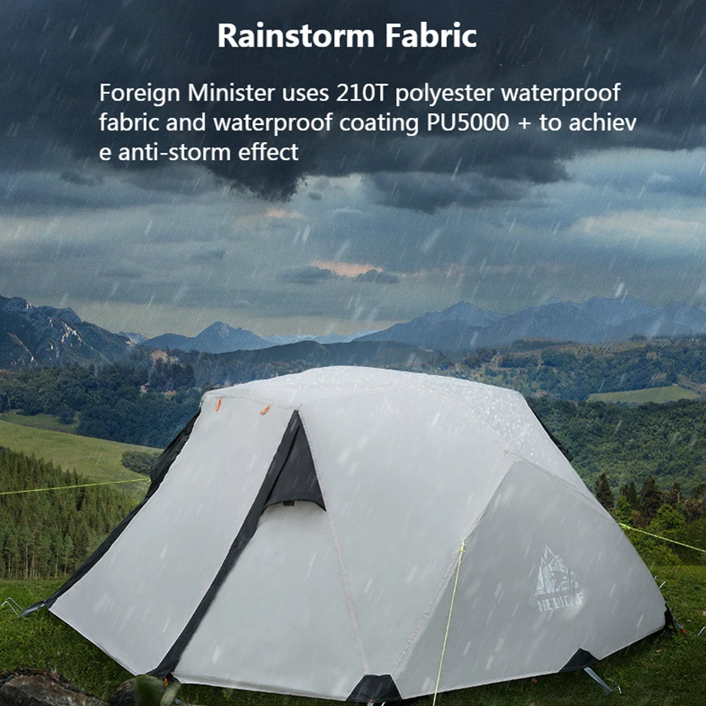 Hewolf 2 Person Camping Tent 13 Hewolf 2 Person Camping Tent - Image 11