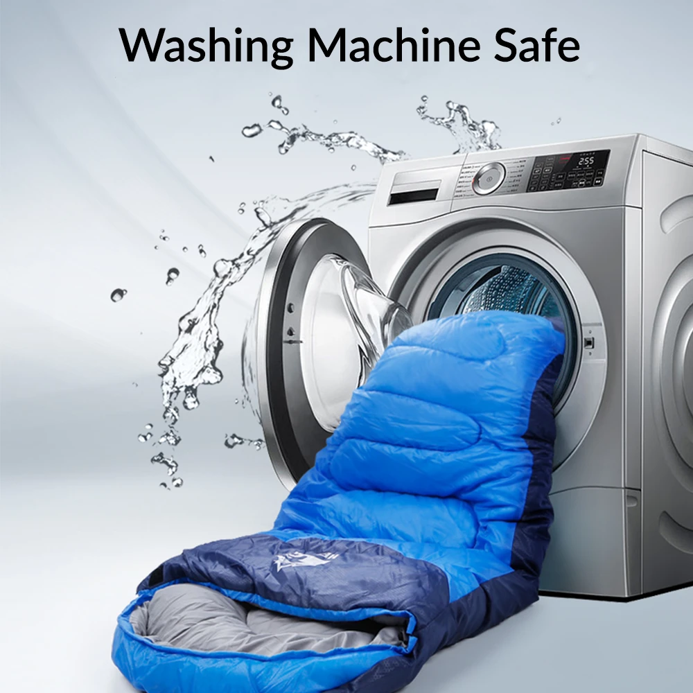 Hewolf Camping Sleeping Bag 1.3 - Green 5 Hewolf Camping Sleeping Bag 1.3 - Green - Image 3