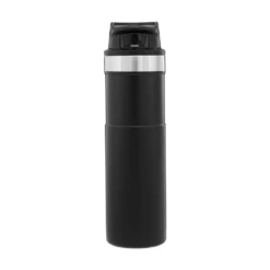 Stanley Trigger Action Travel Mug -Campsite equipment 20oz matte black 3 1