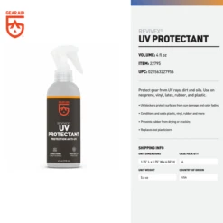 Gear Aid Revivex UV Protectant 4 Fl Oz -Campsite equipment 22795 4 600x600 dc513094 7ac1 4eb7 a60a d61f0379e03d