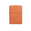 Zippo 231ZL Orange Matte With Zippo Logo - Windproof Lighter -Campsite equipment 231ZL