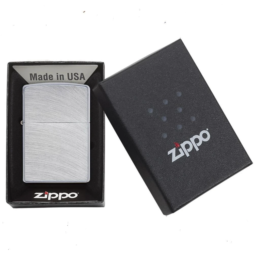 Zippo Regular Chrome Arch Refillable Windproof Lighter - 246487 6 Zippo Regular Chrome Arch Refillable Windproof Lighter - 246487 - Image 4