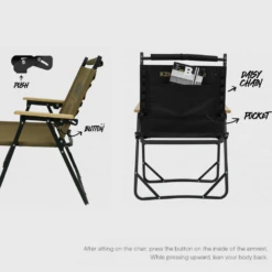 KZM Free Slope Chair 19 KZM Free Slope Chair -Campsite equipment 2 35309ec9 29b5 45fa 8555 7bfa3229b65a
