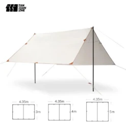 Adventurer Tanxianzhe Waterproof Awning Anti-tearing Sunshade Tarp Outdoor Camping Tan 16 Adventurer Tanxianzhe Waterproof Awning Anti-tearing Sunshade Tarp Outdoor Camping Tan -Campsite equipment 3 7b5344b6 3970 4674 9d43 0040fc3a9b68