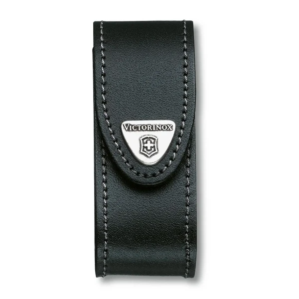 Victorinox Leather Belt Pouch - Black 4 Victorinox Leather Belt Pouch - Black - Image 2
