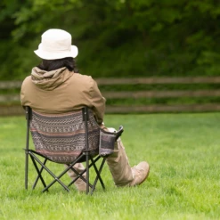 KZM New Hug Chair Black -Campsite equipment 4 8f50486c 691a 4716 971c e3bf767e65a1