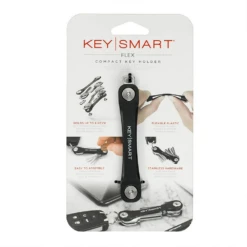 Keysmart Flex Black - Compact Multiple Key Holder Car Key Organizer -Campsite equipment 5 52