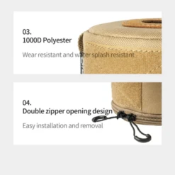 Thous Winds 230g G2 Tactical Gas Canister Set - Black -Campsite equipment 5 90b05a00 1055 4e64 98c0 f3d329aeb0e6