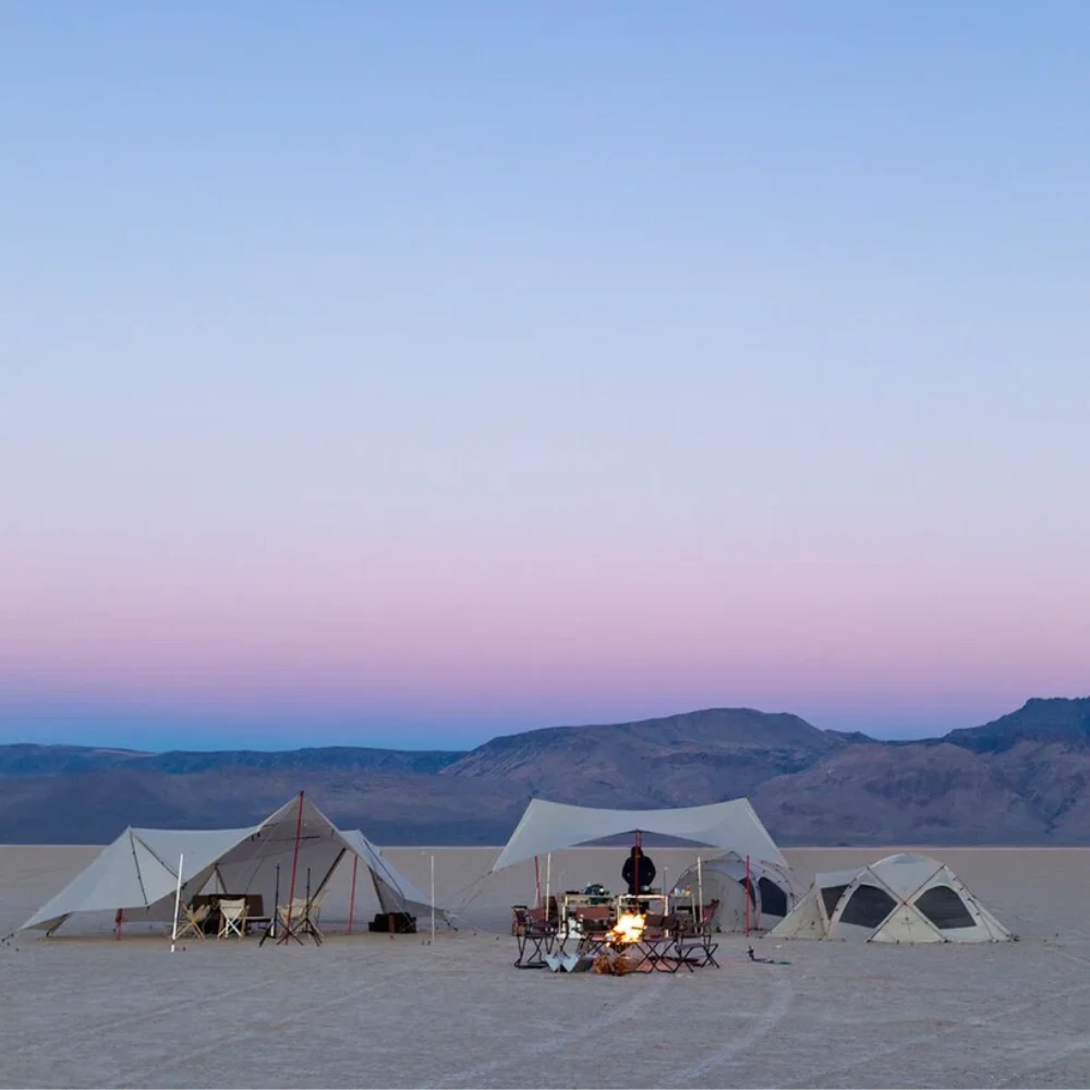 Snow Peak HD Tarp Hexa Evo Pro Ivory 8 Snow Peak HD Tarp Hexa Evo Pro Ivory - Image 6