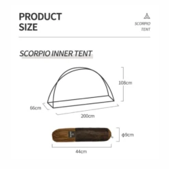 Thous Winds Scorpio Inner Tent -Campsite equipment 5 b6b89b08 c232 45b1 9037 e4e419d6c2ee