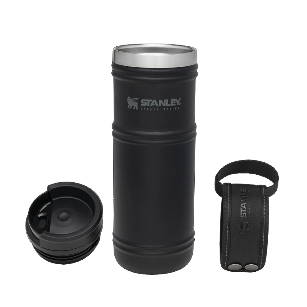 Stanley Legacy Neverleak Travel Mug 16oz - Foundry Black 6 Stanley Legacy Neverleak Travel Mug 16oz - Foundry Black - Image 4
