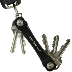 Keysmart Flex Black - Compact Multiple Key Holder Car Key Organizer -Campsite equipment 6 41