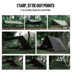 OneTigris FJORD T/C Camping Tarp 15 OneTigris FJORD T/C Camping Tarp -Campsite equipment 6 5c550751 ade8 4cf7 9f6a 873d1ae94438