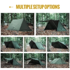 OneTigris Roc Shield Bushcraft Tent TC Version - Ranger Green -Campsite equipment 6 bbc9eff9 98b9 4e08 94fa 75f399c81fa4