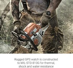 Garmin Instinct GPS Smartwatch - Graphite -Campsite equipment 71473VTbBQL. AC SL1008