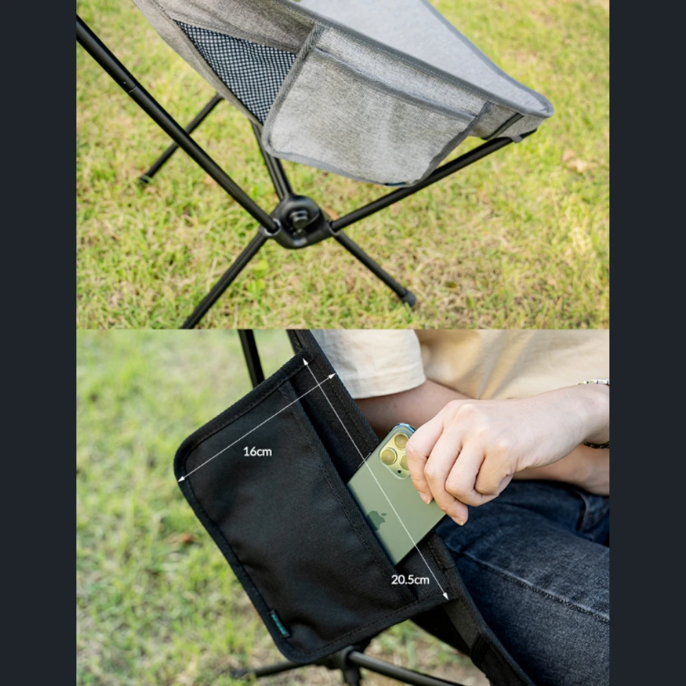 KZM Schwyz High Lightweight Chair Black 10 KZM Schwyz High Lightweight Chair Black - Image 8