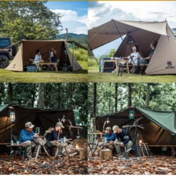 OneTigris Roc Shield Bushcraft Tent TC Version - Ranger Green -Campsite equipment 8 a6b2e4d7 bedd 431f bde7 690fb3d7bc4a