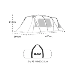 KZM Attica GT -Campsite equipment AtticaDimension