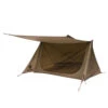 OneTigris Backwoods Bungalow Ultralight Bushcraft Shelter - Coyote Brown -Campsite equipment CE BHS02 CB 02