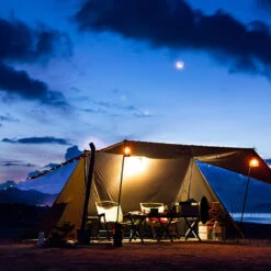 OneTigris Roc Shield Bushcraft Tent -Campsite equipment CE BHS04 CB A 04