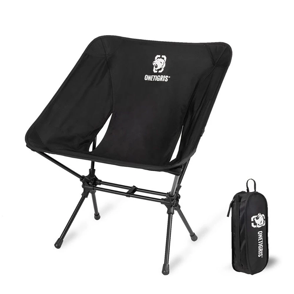 OneTigris Portable Camping Chair - Black 3 OneTigris Portable Camping Chair - Black