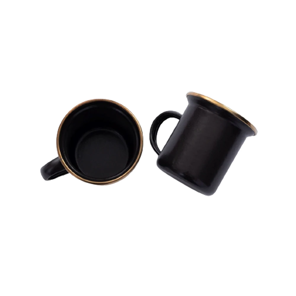 Barebones Enamel Espresso Cup - Set Of 2 10 Barebones Enamel Espresso Cup - Set Of 2 - Image 8