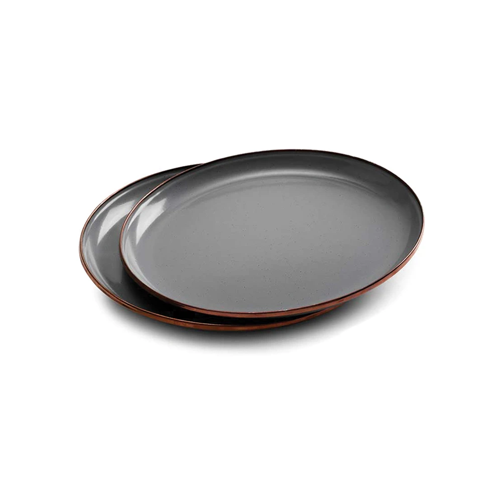 Barebones Enamel Plate - Set Of 2 5 Barebones Enamel Plate - Set Of 2 - Image 4