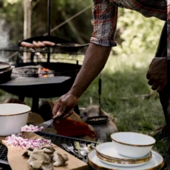 Barebones Enamel Salad Plate - Set Of 2 -Campsite equipment CKW 392 04