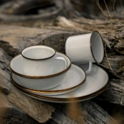 Barebones Enamel Salad Plate - Set Of 2 -Campsite equipment CKW 392 05