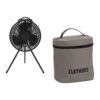 [Limited Edition] Black Claymore Fan V600+ With Pouch -Campsite equipment CLFN V610BK P 01