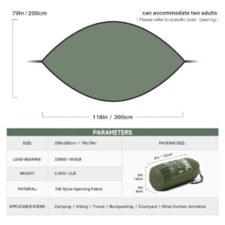 Etrol Toucan Hammock -Campsite equipment DC PT Ge1 05 b1399641 a6d4 4faf 98b8 6fe5299cab5c