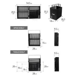 DoD Camping Chef’s Spice Box 14 DoD Camping Chef’s Spice Box -Campsite equipment Dimension d16cb0ac 47b0 41a6 8319 7ecb5a0ebd78