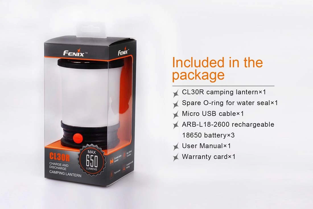 Fenix CL30R Camping Lantern 5 Fenix CL30R Camping Lantern - Image 3