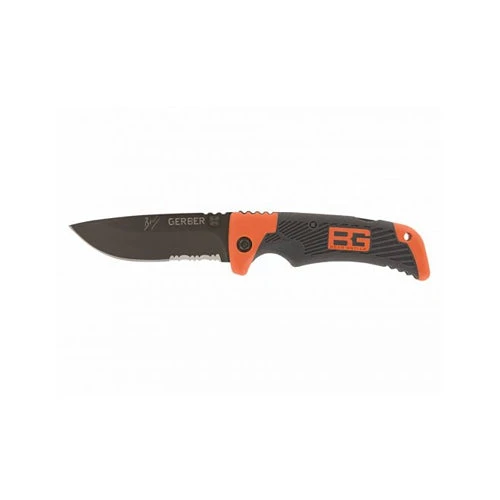 Gerber Bear Grylls Survival Series Scout Folding Knife - Drop Point/Serrated 3 Gerber Bear Grylls Survival Series Scout Folding Knife - Drop Point/Serrated