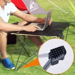 Hewolf Ultralight Foldable Table Black 10 Hewolf Ultralight Foldable Table Black -Campsite equipment HW 1678 04