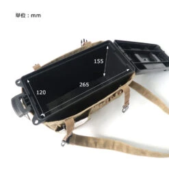 Post General Waxed Canvas Ammo Tool Box -Campsite equipment Innerdimension