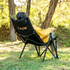 KZM Downhill Chair -Campsite equipment K20T1C32BK 8 600x600 34825e80 43f2 4bf5 8f7d 694125f5e4d6