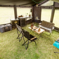 KZM Wise Black Tarp Shell -Campsite equipment K20T3T003 3 600x600 b0a8060b 7c2f 47db 824f f290e204b15a