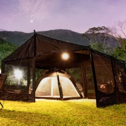 KZM Wise Black Tarp Shell -Campsite equipment K20T3T003 5 600x600 9611ada8 72fb 44ca b464 f03eaf729c03