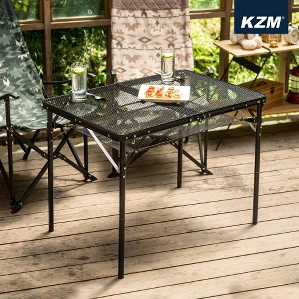 KZM Union Iron Mesh 2 Folding Table 4 KZM Union Iron Mesh 2 Folding Table - Image 2