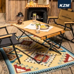 KZM Winsome Wood Roll Up Table -Campsite equipment K20T3U014 1000 1 600x600 2e98afc8 49c6 4f3c b752 8621dfdbf894