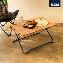 KZM Winsome Wood Roll Up Table -Campsite equipment K20T3U014 1000 3 600x600 9acc9383 2257 4b66 ae03 a62a558a70fa