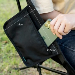 KZM Reisen Lightweight Chair 23 KZM Reisen Lightweight Chair -Campsite equipment K21T1C01BK 7
