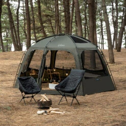 KZM Viva Dome Shelter Plus -Campsite equipment K221T3T10 7